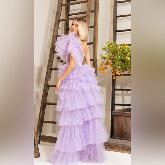 Kikiriki High Low Tulle Dress - Picture 2 of 9